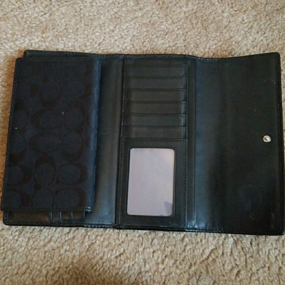 Coach Checkbook Wallet - Picture 4 of 5